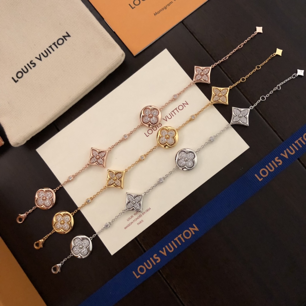 Louis Vuitton Color Blossom BB Multi-Motifs Bracelet   Q95650 - DopestKickz
