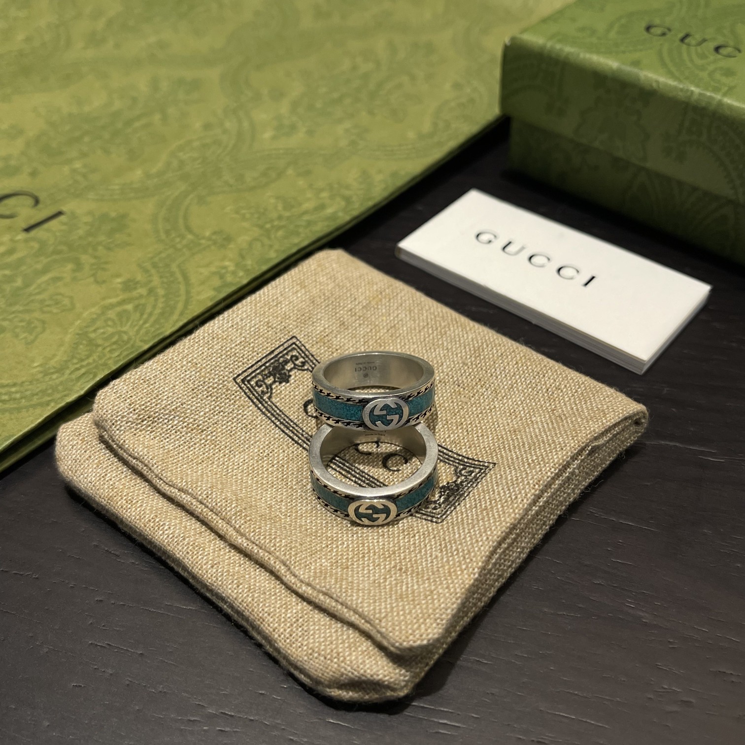 Gucci Ring with Interlocking G - DopestKickz