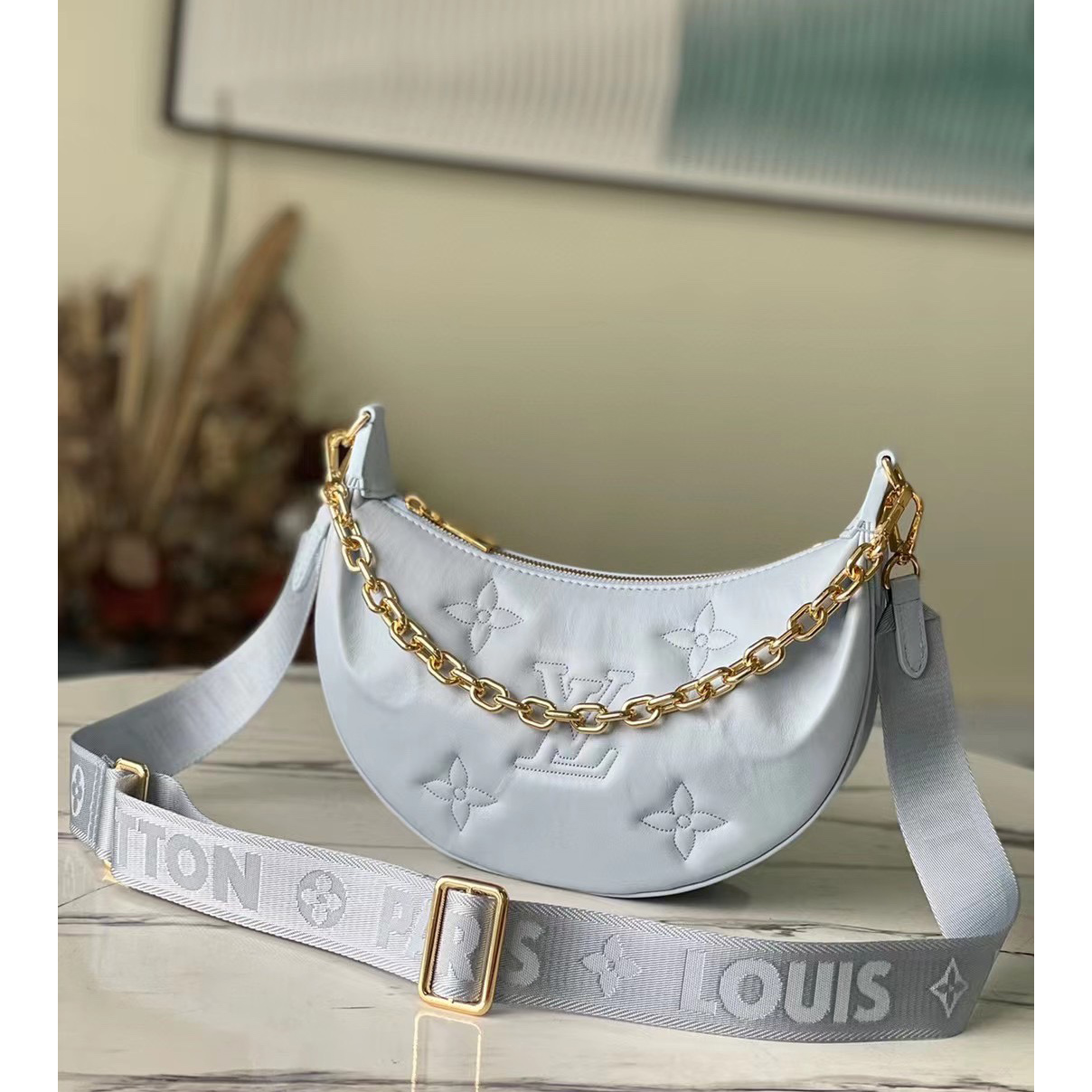 Louis Vuitton Over The Moon Shoulder Bag(27.5-16-7CM)  m59825 - DopestKickz
