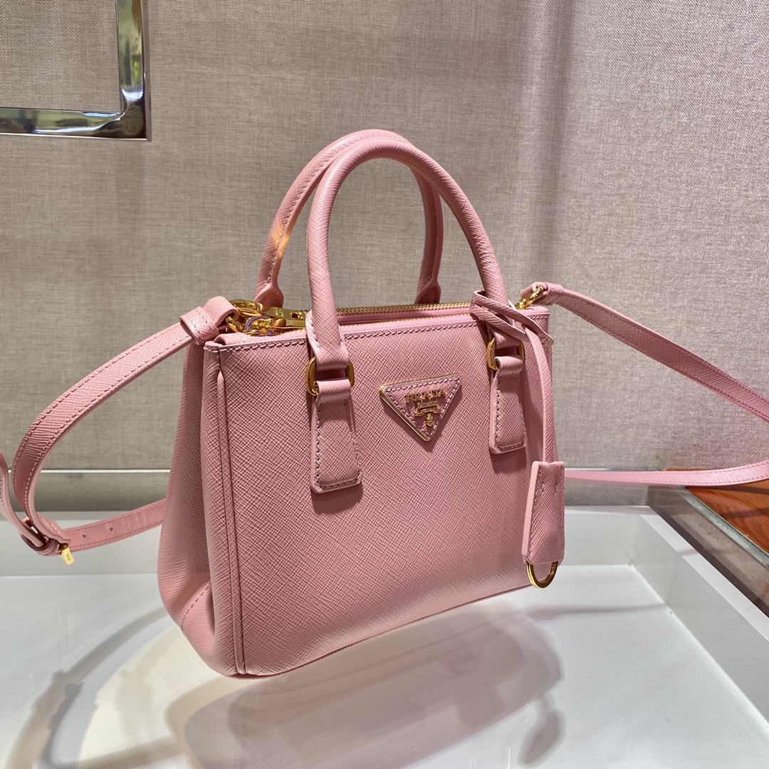 Prada Galleria Saffiano Leather Micro-Bag(20-14.5-9.5cm)   1BA906 - DopestKickz