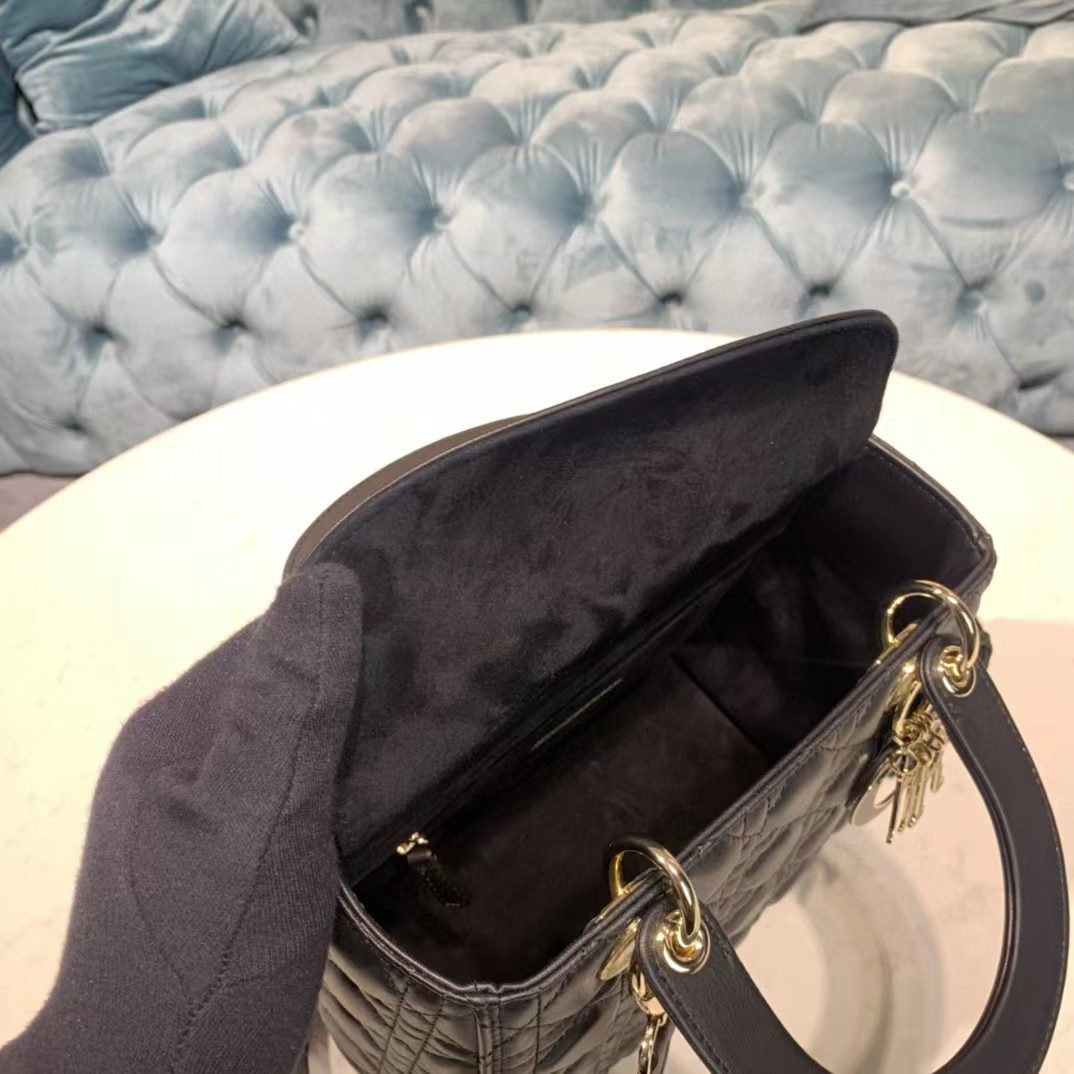 Dior Medium Lady Dior Bag(24-20-11cm) - DopestKickz