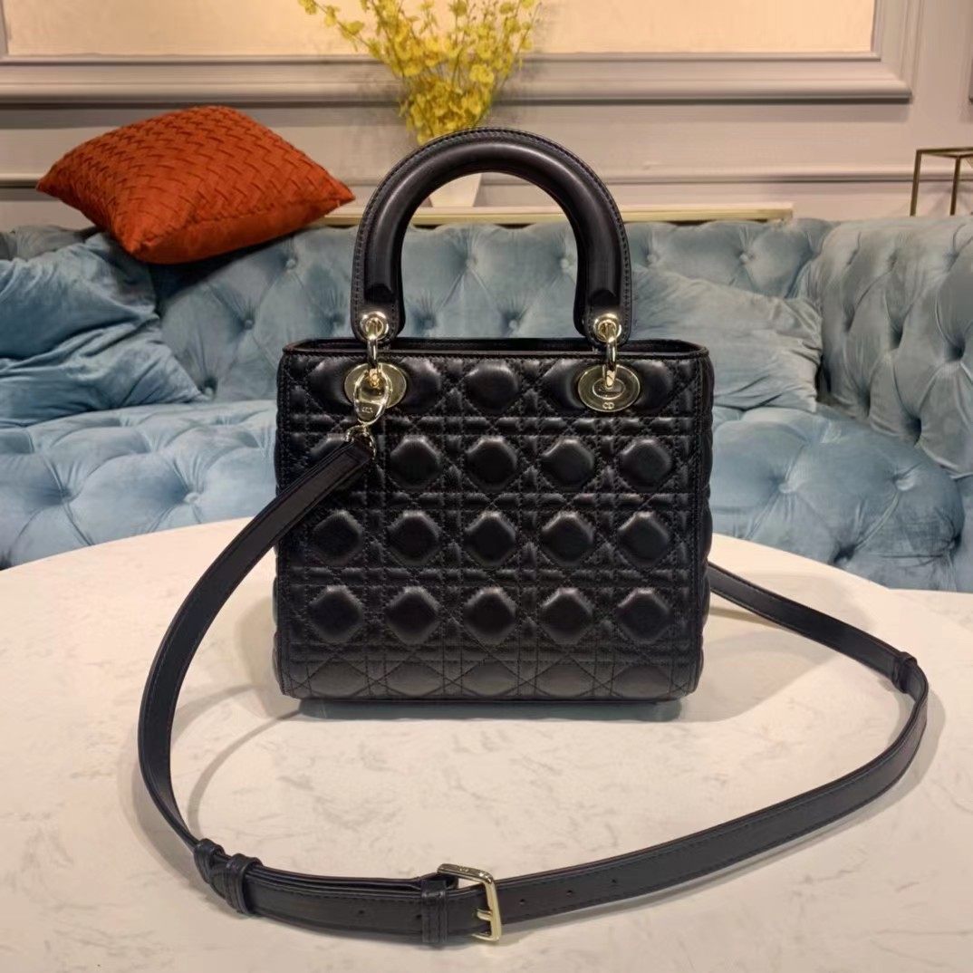 Dior Medium Lady Dior Bag(24-20-11cm) - DopestKickz