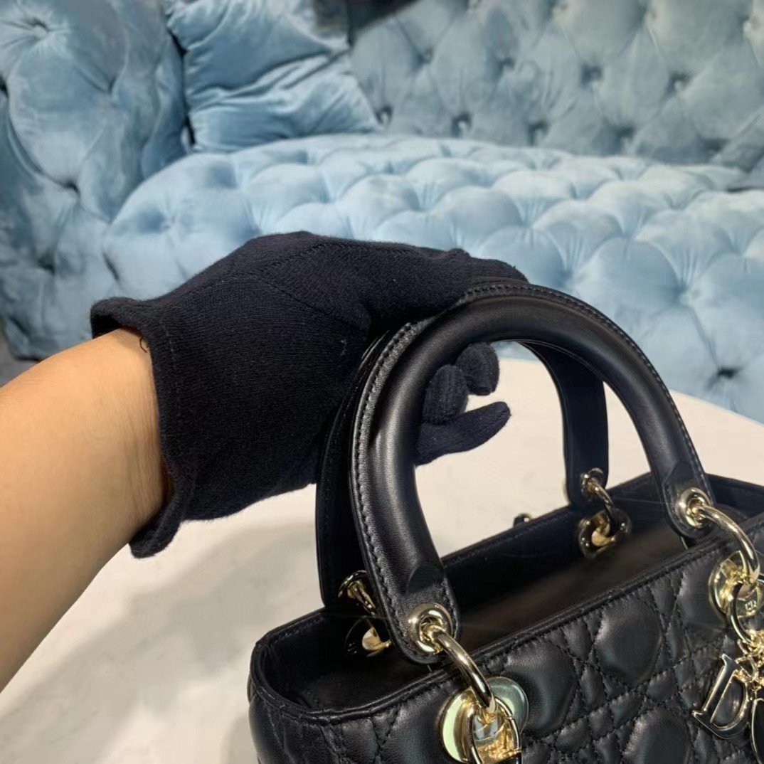 Dior Medium Lady Dior Bag(24-20-11cm) - DopestKickz