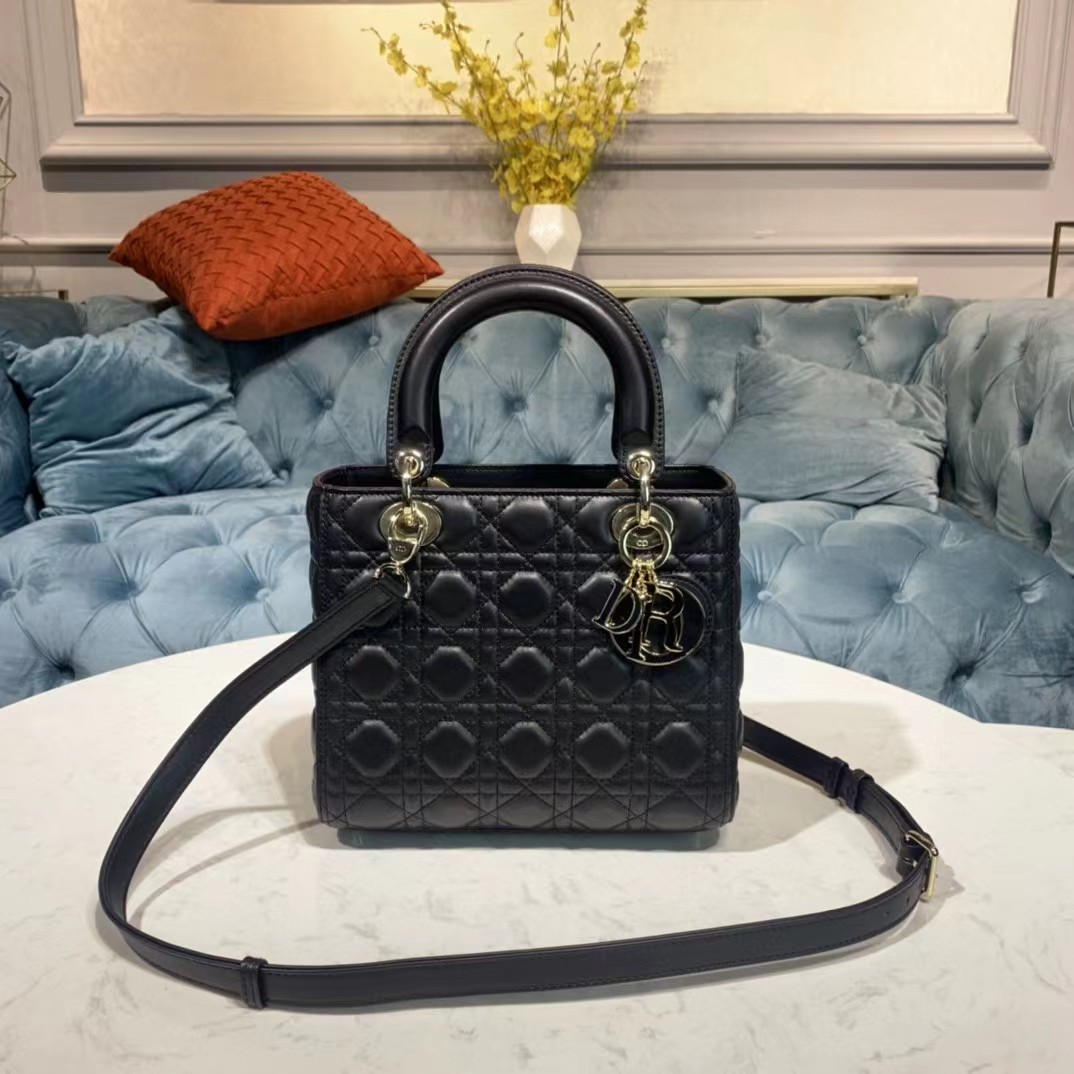 Dior Medium Lady Dior Bag(24-20-11cm) - DopestKickz