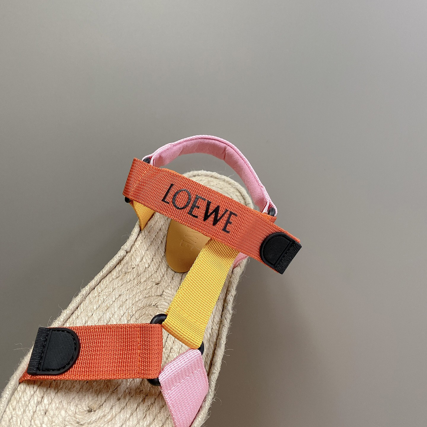 Loewe Strappy Espadrille In Nylon - DopestKickz