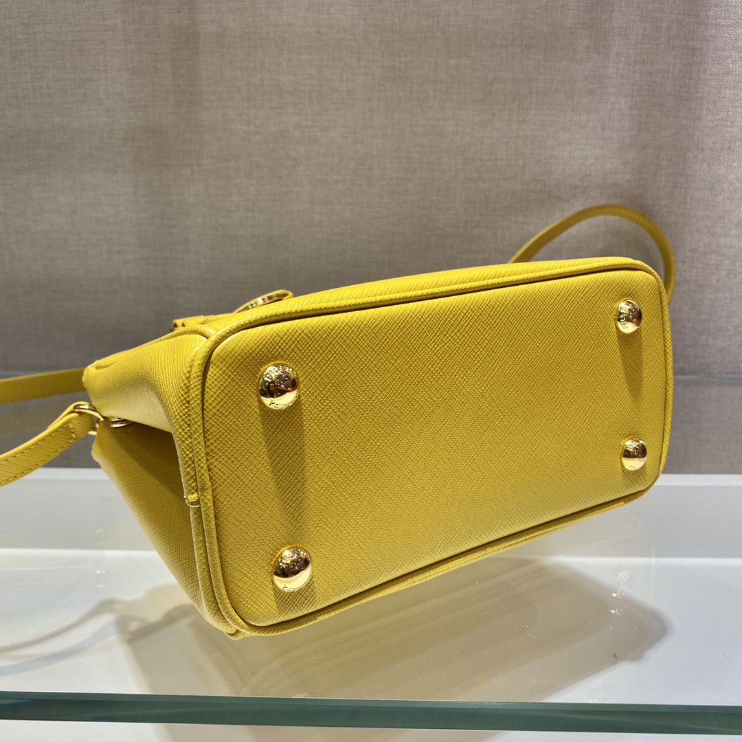 Prada Galleria Saffiano Leather Micro-Bag(20-14.5-9.5cm)   1BA906 - DopestKickz