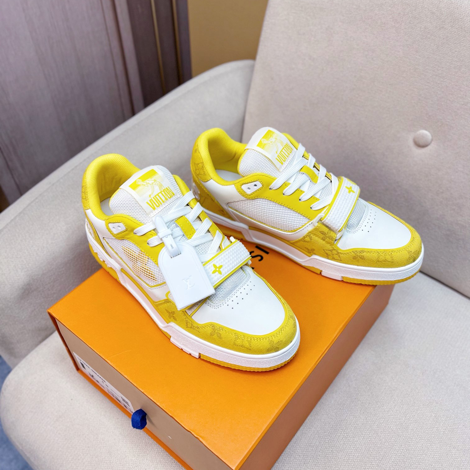 Louis Vuitton Trainer Sneaker - DopestKickz