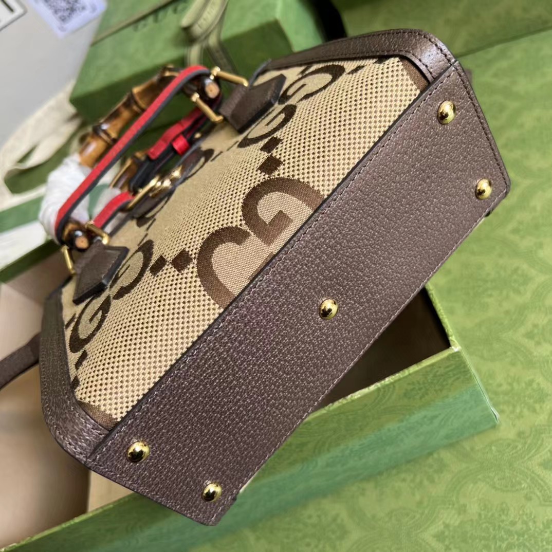 Gucci Diana Jumbo GG Mini Tote Bag(20-16-10CM) - DopestKickz