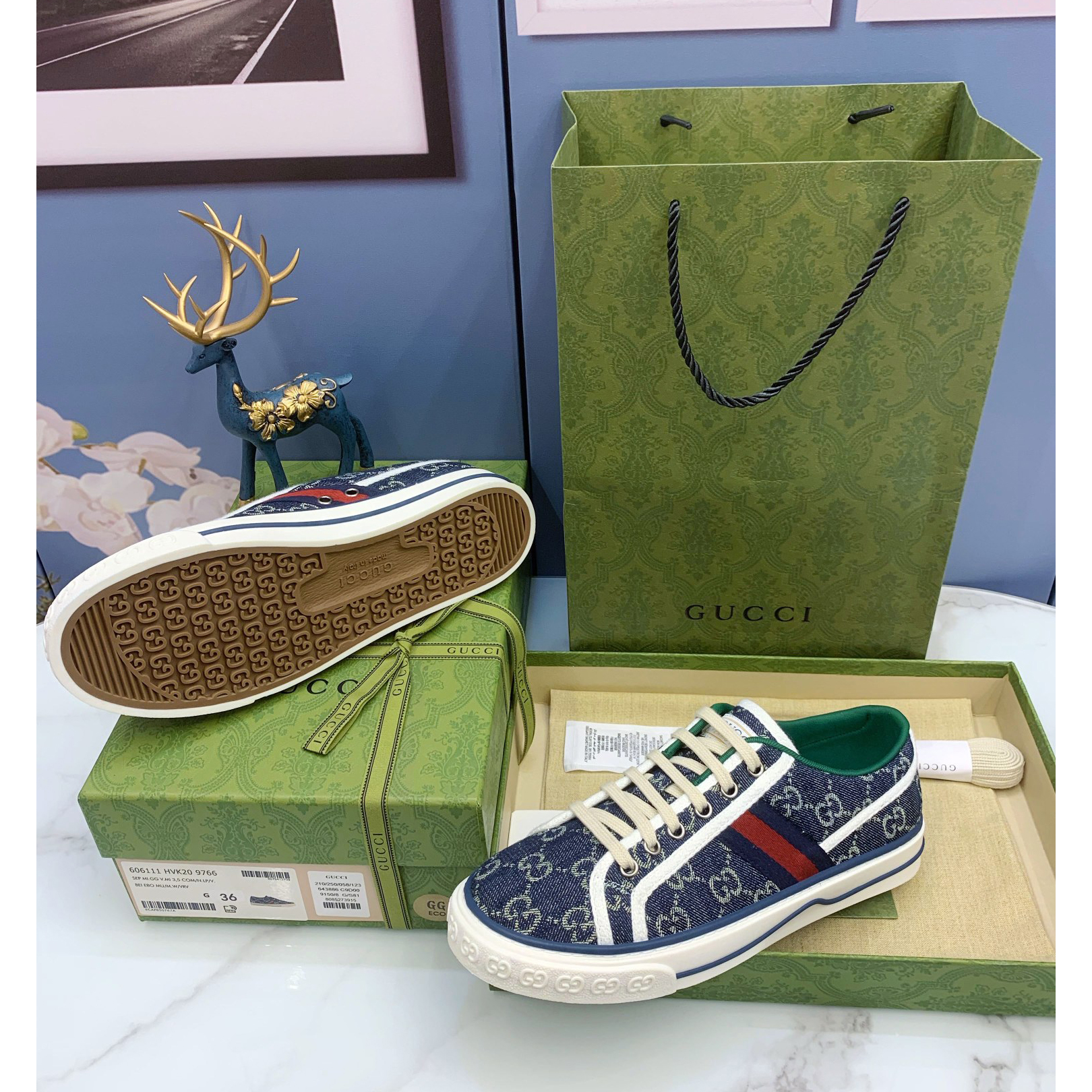 Gucci Tennis 1977 Sneaker - DopestKickz