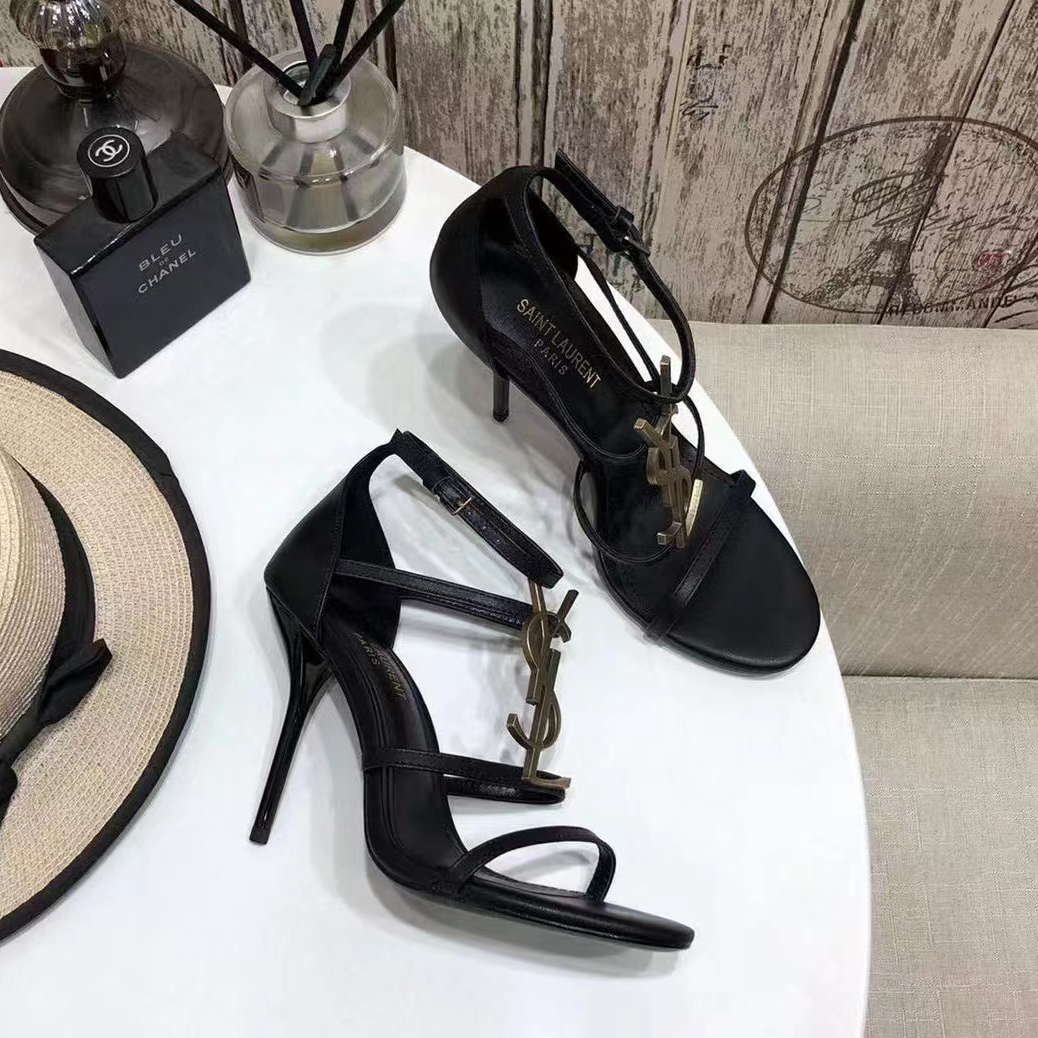 Saint Laurent High Heeled Sandals - DopestKickz