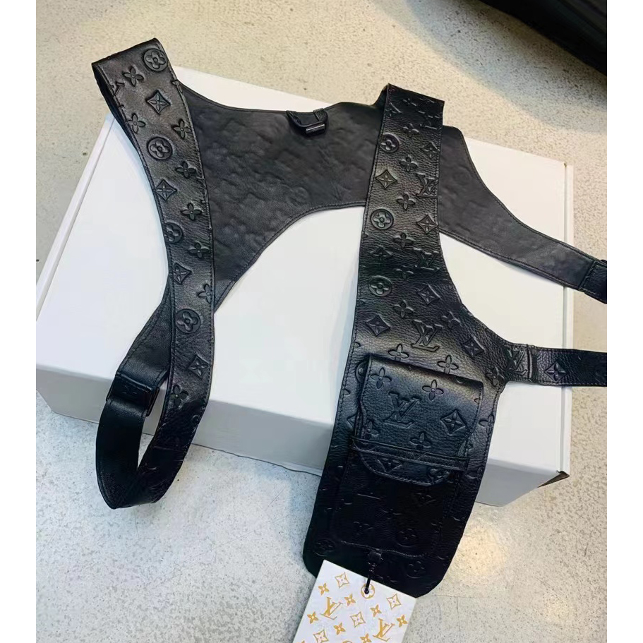 Louis Vuitton Monogram Vest Jacket - DopestKickz