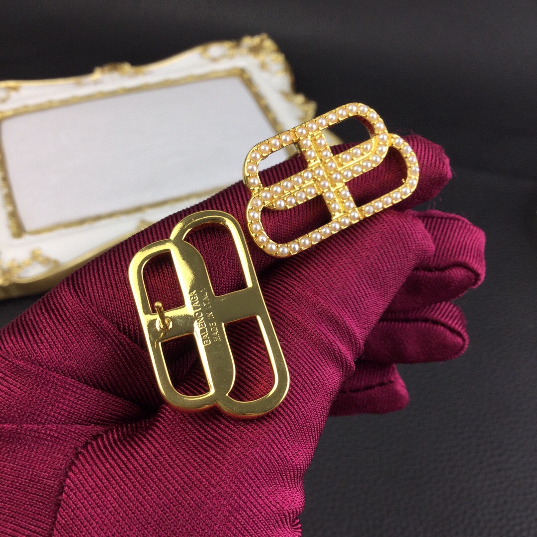 Balenciaga BB 2.0 Earrings - DopestKickz