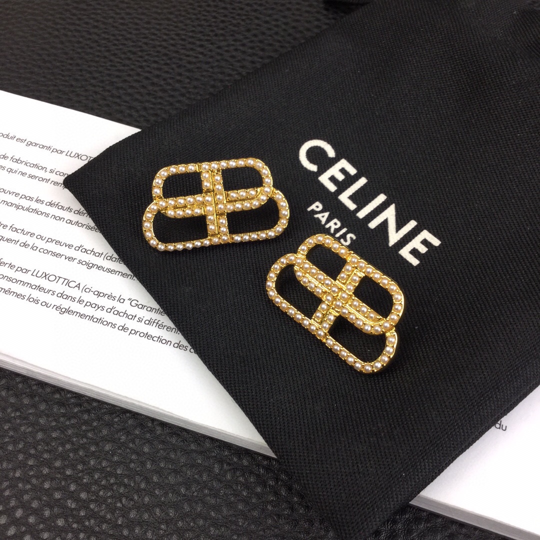 Balenciaga BB 2.0 Earrings - DopestKickz