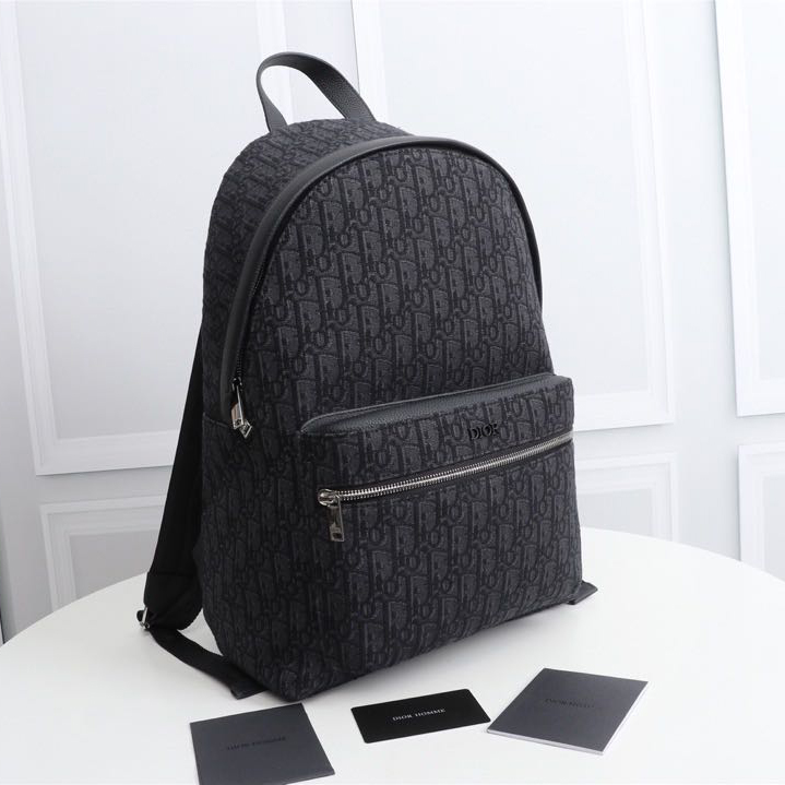 Dior Oblique Backpack(30-42-15cm) - DopestKickz