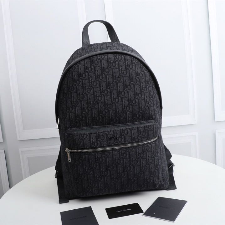 Dior Oblique Backpack(30-42-15cm) - DopestKickz