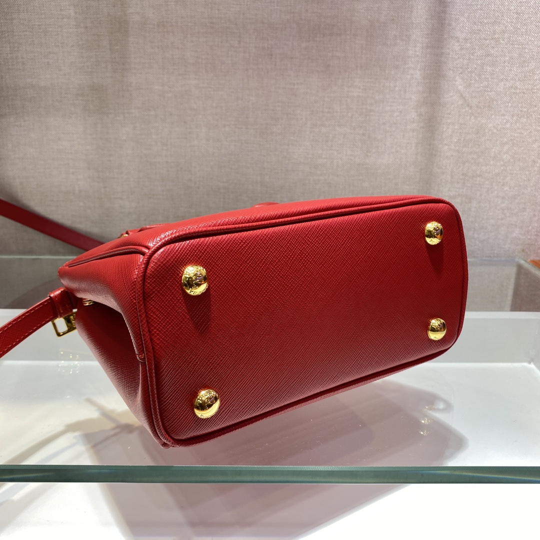 Prada Galleria Saffiano Leather Micro-Bag(20-14.5-9.5cm)   1BA906 - DopestKickz