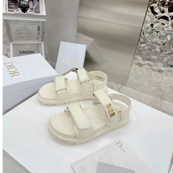 Dior Dioract Sandal With Lambskin - DopestKickz
