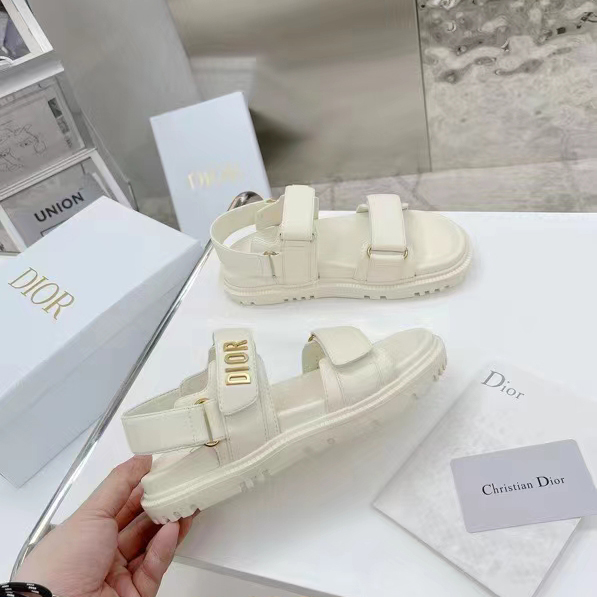 Dior Dioract Sandal With Lambskin - DopestKickz