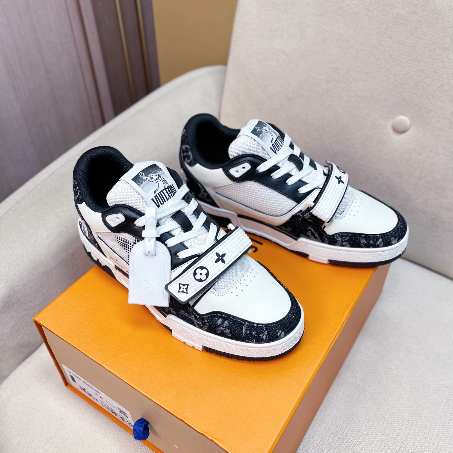 Louis Vuitton Trainer Sneaker(upon UK size) - DopestKickz