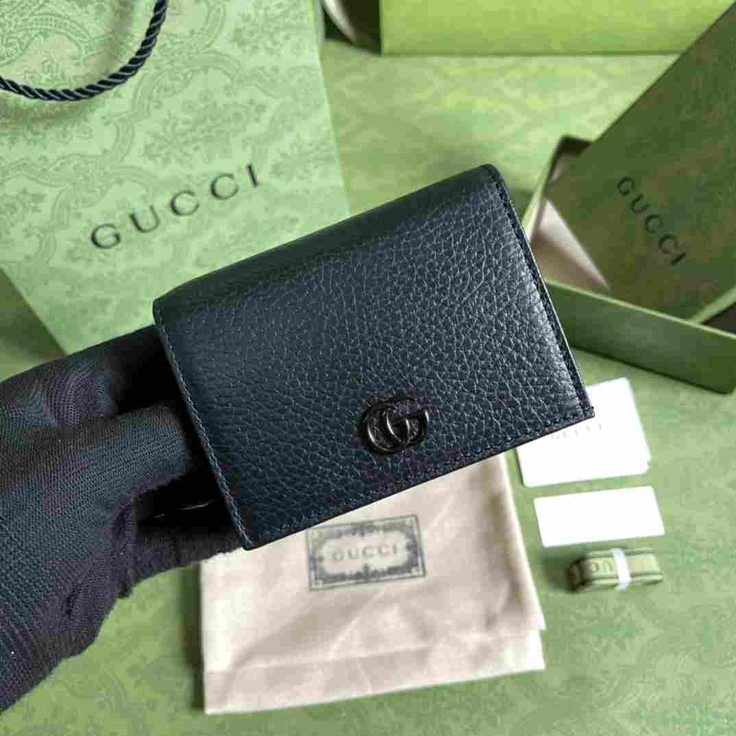 Gucci GG Marmont Card Case Wallet(11-9-3cm) - DopestKickz