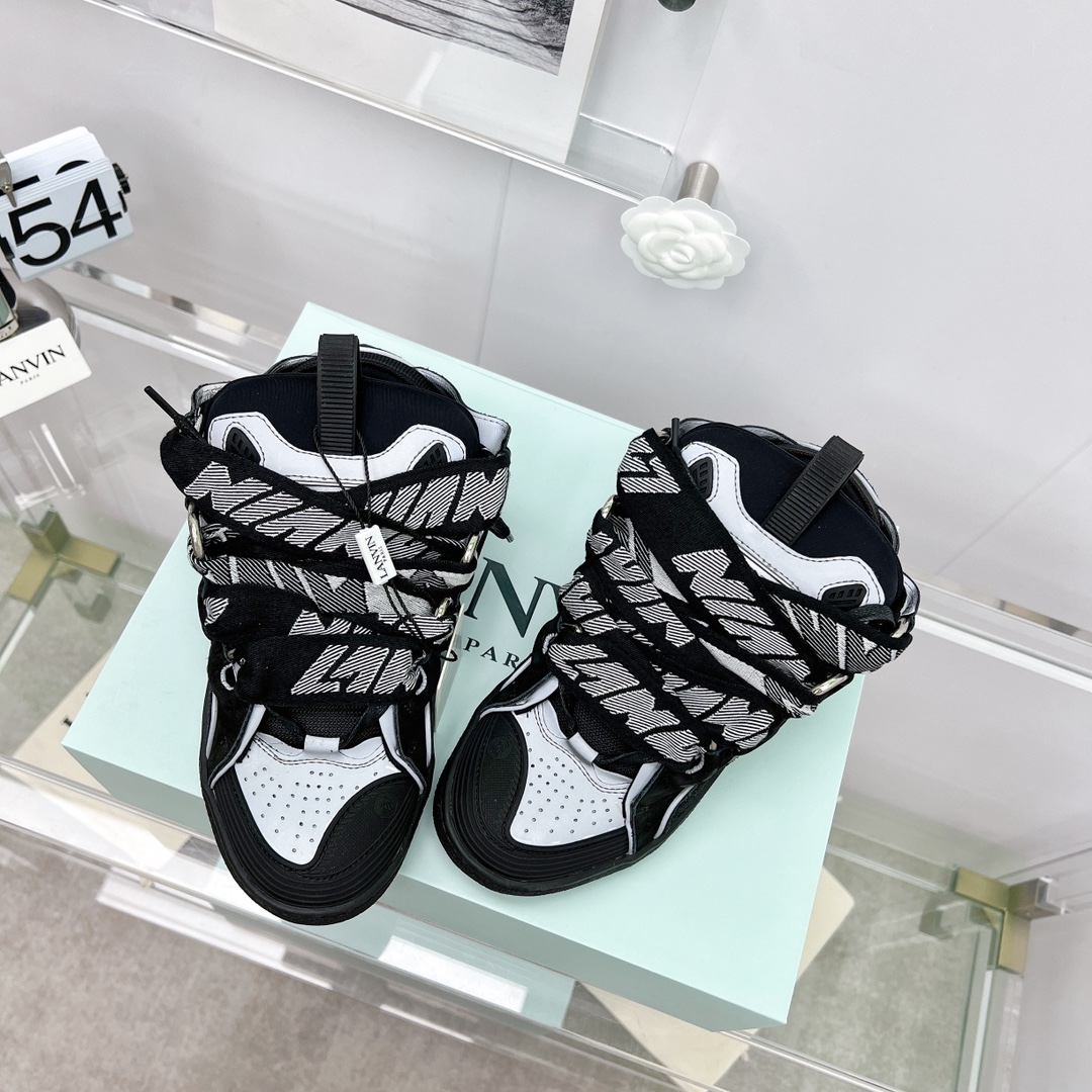 Lanvin Curb Sneakers - DopestKickz