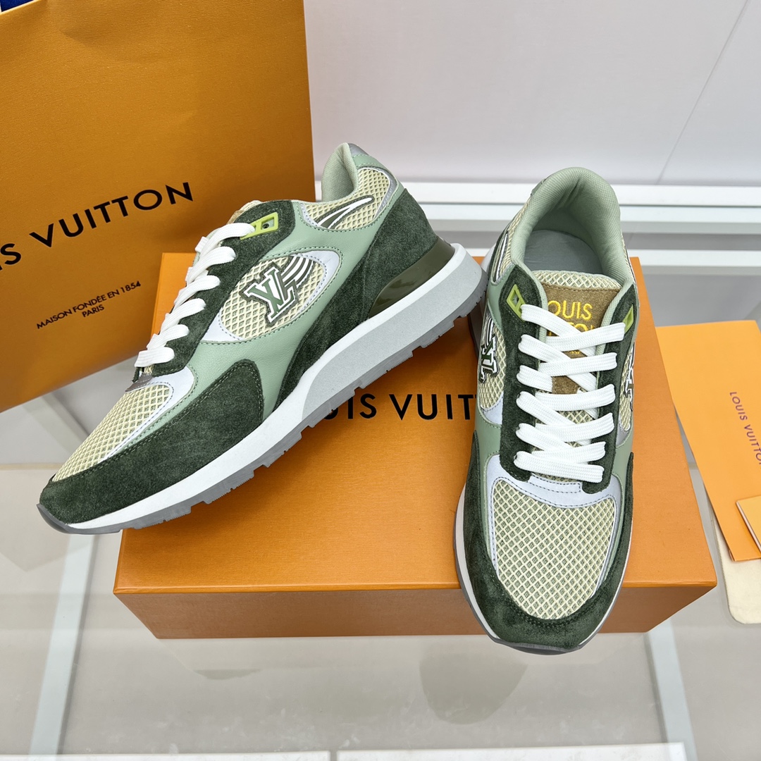 Louis Vuitton Run Away Sneaker   (upon uk size) - DopestKickz
