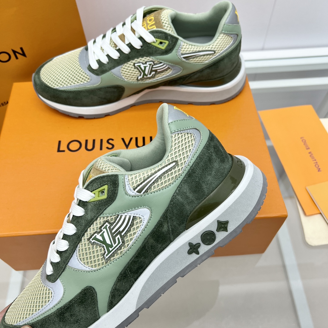 Louis Vuitton Run Away Sneaker   (upon uk size) - DopestKickz