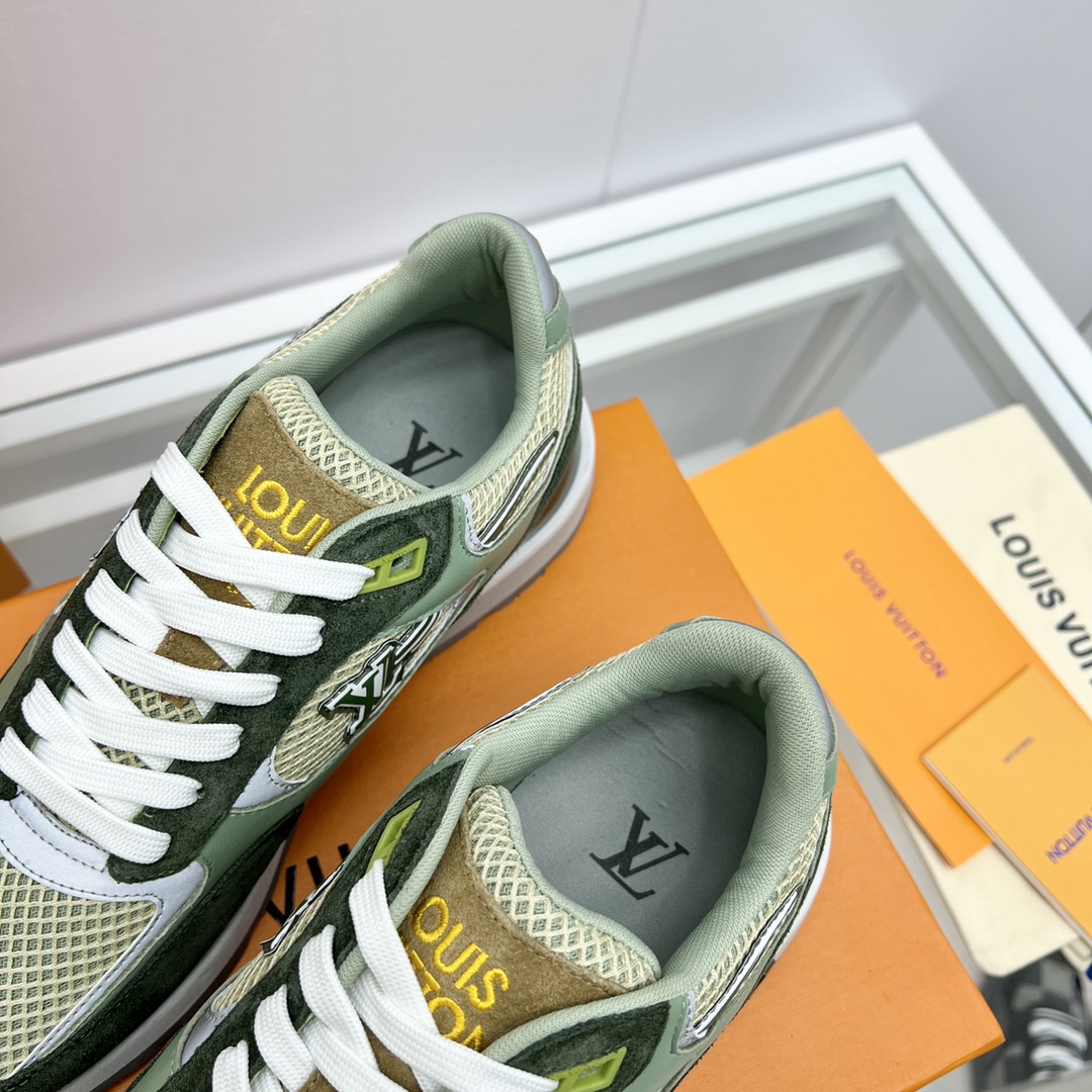 Louis Vuitton Run Away Sneaker   (upon uk size) - DopestKickz