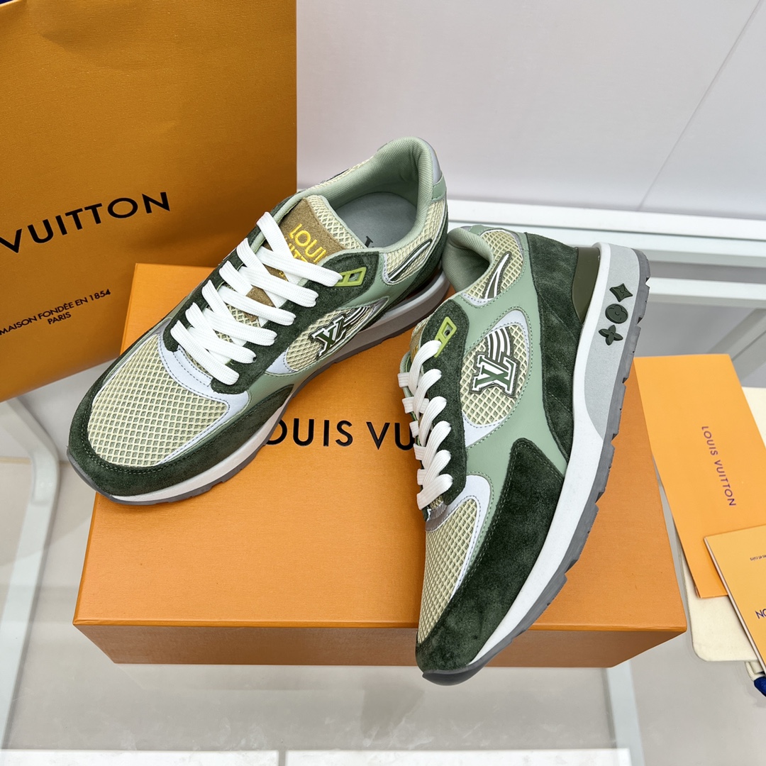 Louis Vuitton Run Away Sneaker   (upon uk size) - DopestKickz