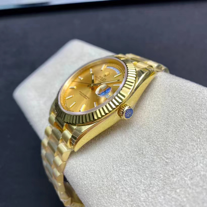Rolex Day-Date 40 Watch In Yellow Gold - DopestKickz
