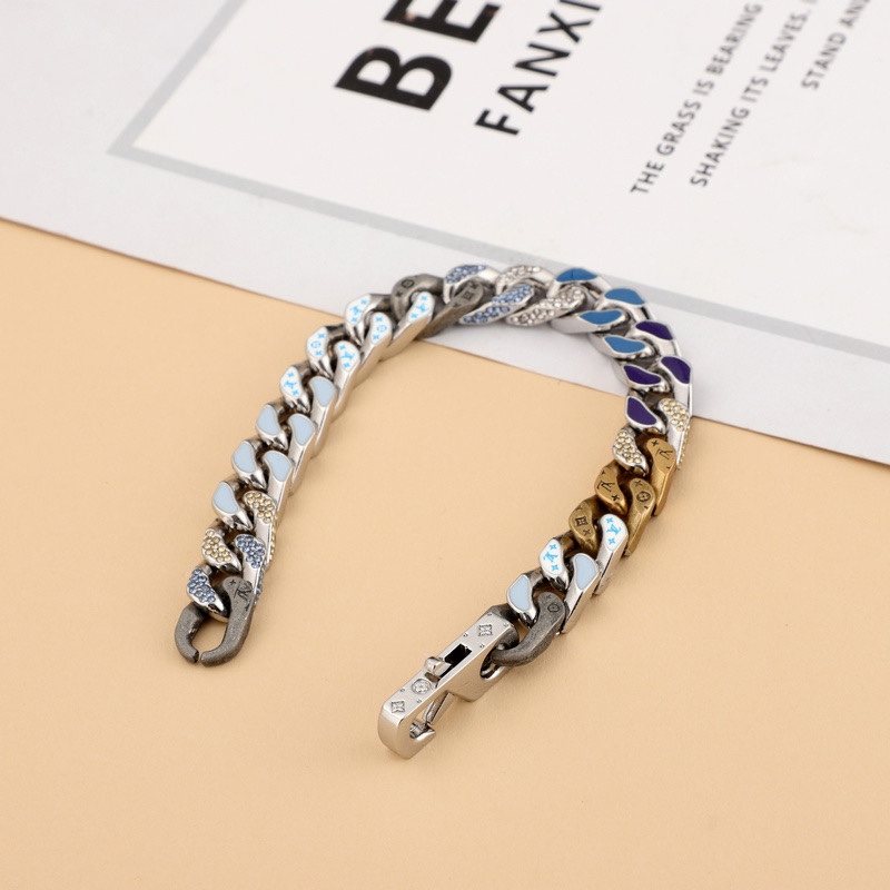 Louis Vuitton LV Chain Links Bracelet  21cm   mp2776 - DopestKickz