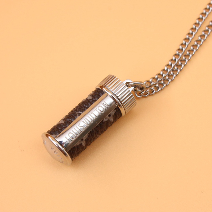 Louis Vuitton Monogram Eclipse Charms Necklace    M63641 - DopestKickz