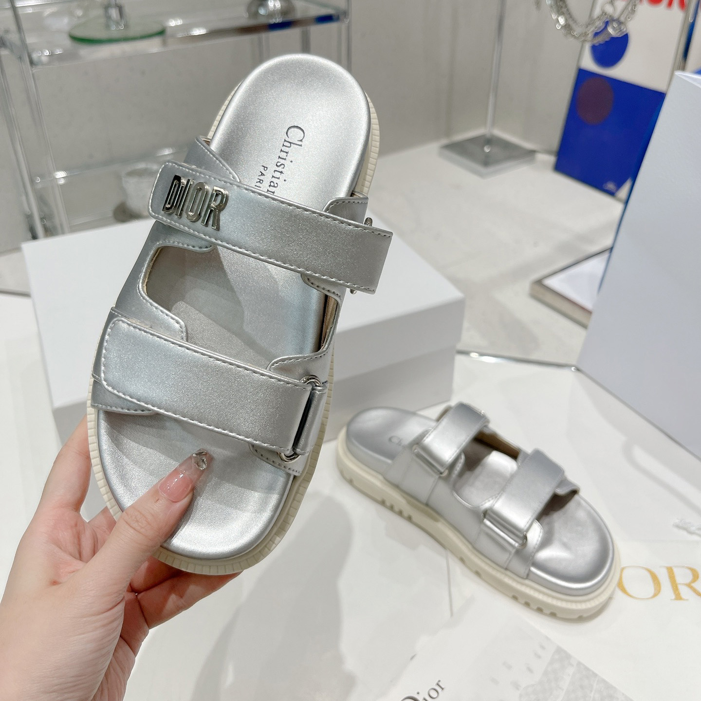 Dior Women Dioract Sandal - DopestKickz
