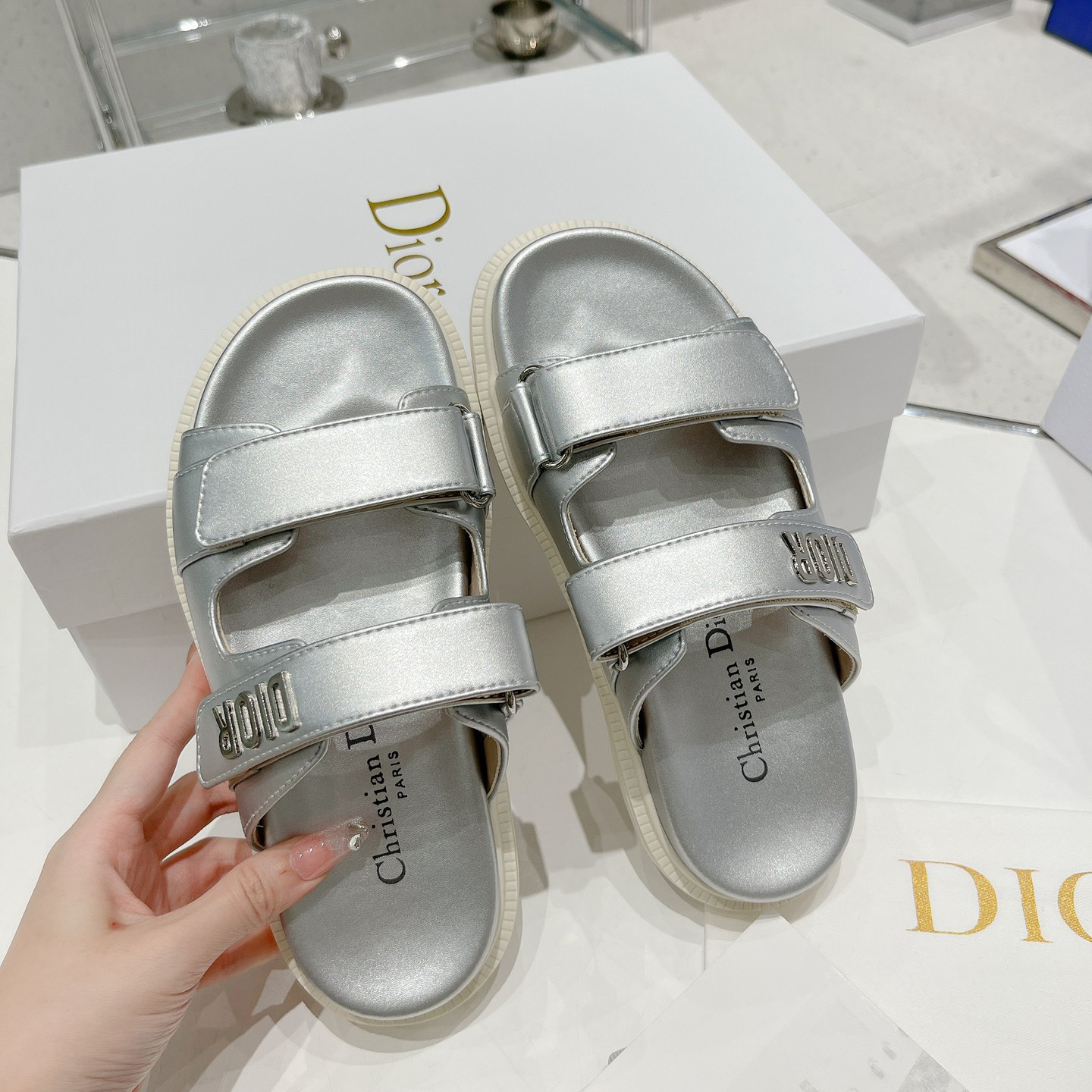 Dior Women Dioract Sandal - DopestKickz