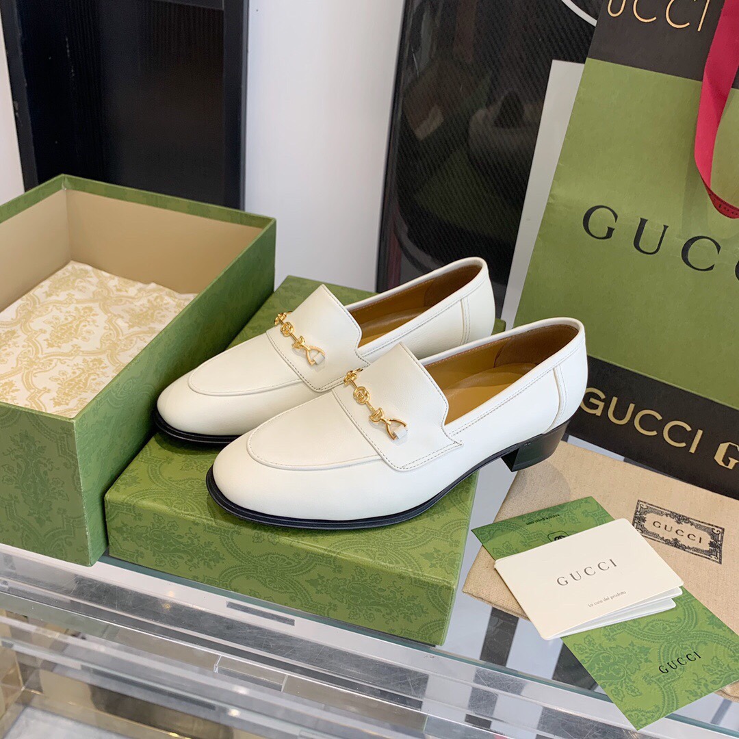 Gucci Women's Loafer With Horsebit - DopestKickz