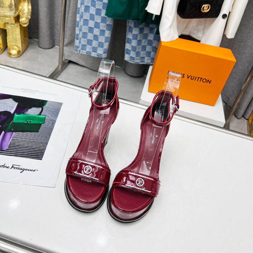 Louis Vuitton Fame Platform Sandal - DopestKickz