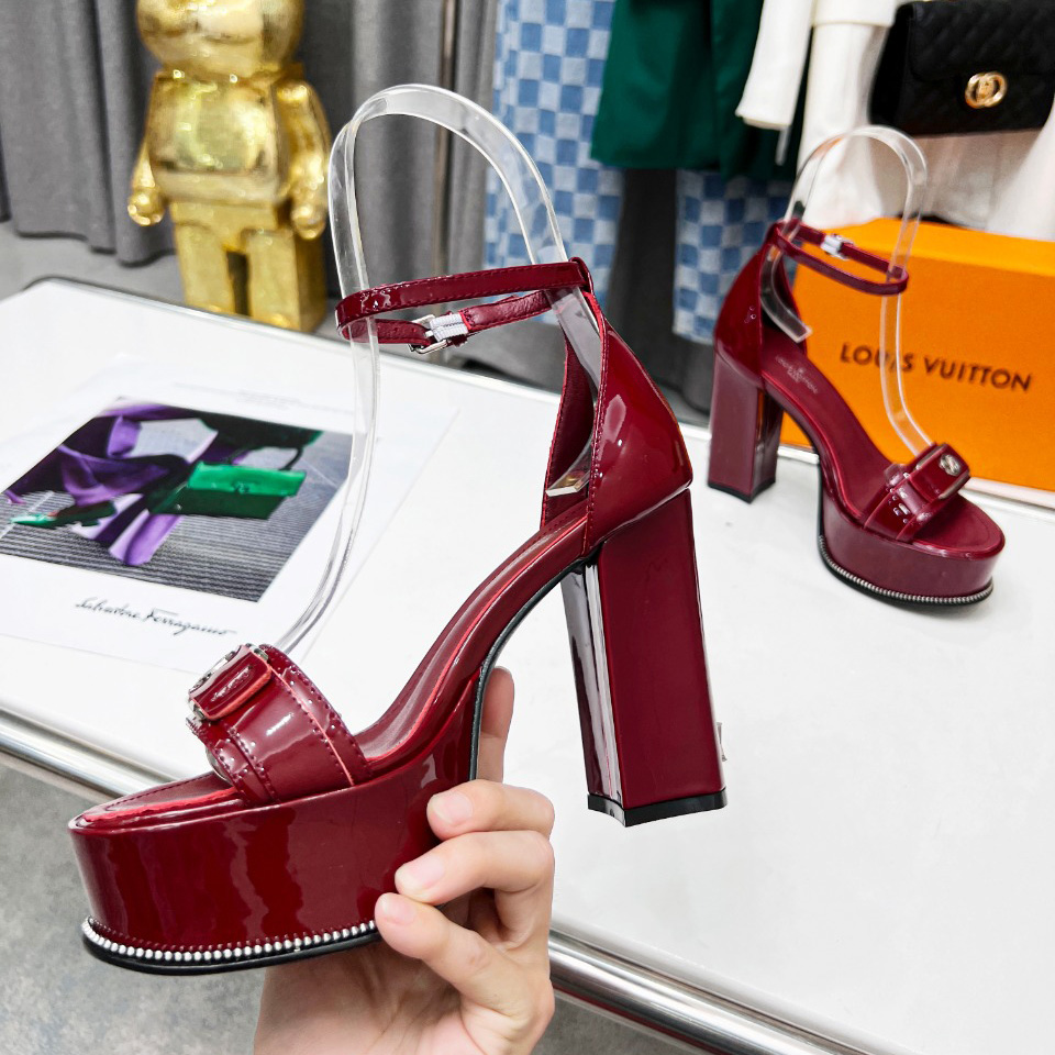 Louis Vuitton Fame Platform Sandal - DopestKickz