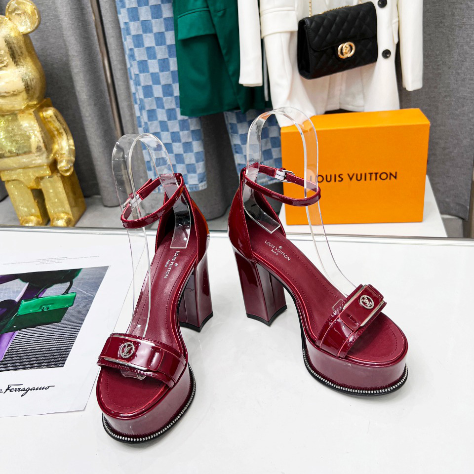 Louis Vuitton Fame Platform Sandal - DopestKickz