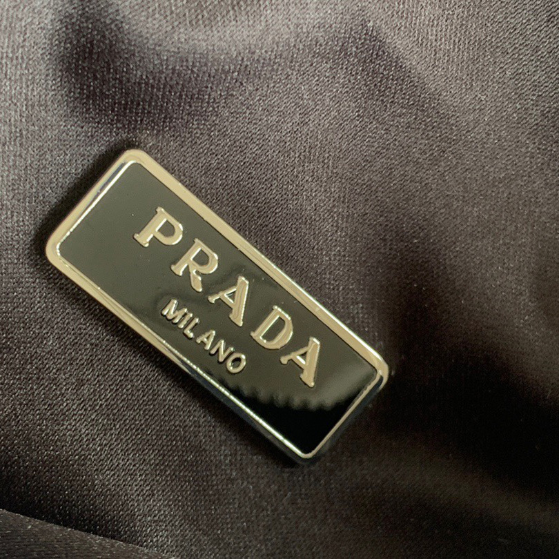Prada Re-Edition 2005 Satin Bag With Crystals(22-16-6CM) - DopestKickz