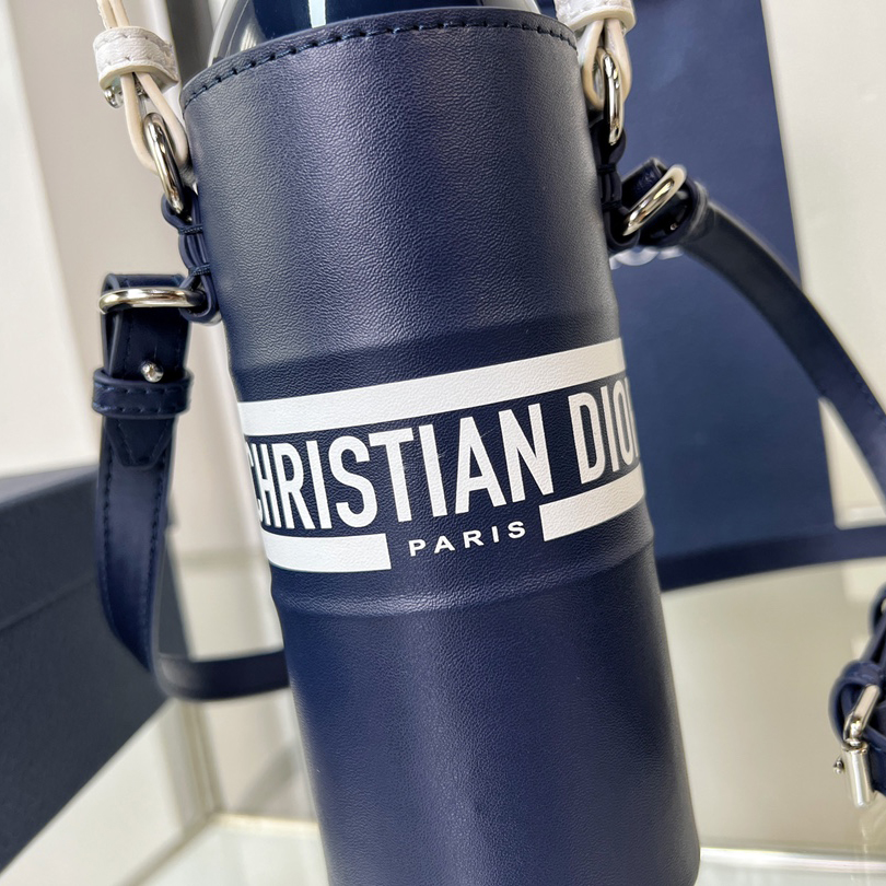 Dior Vibe Bottle Holder Blue Calfskin - DopestKickz