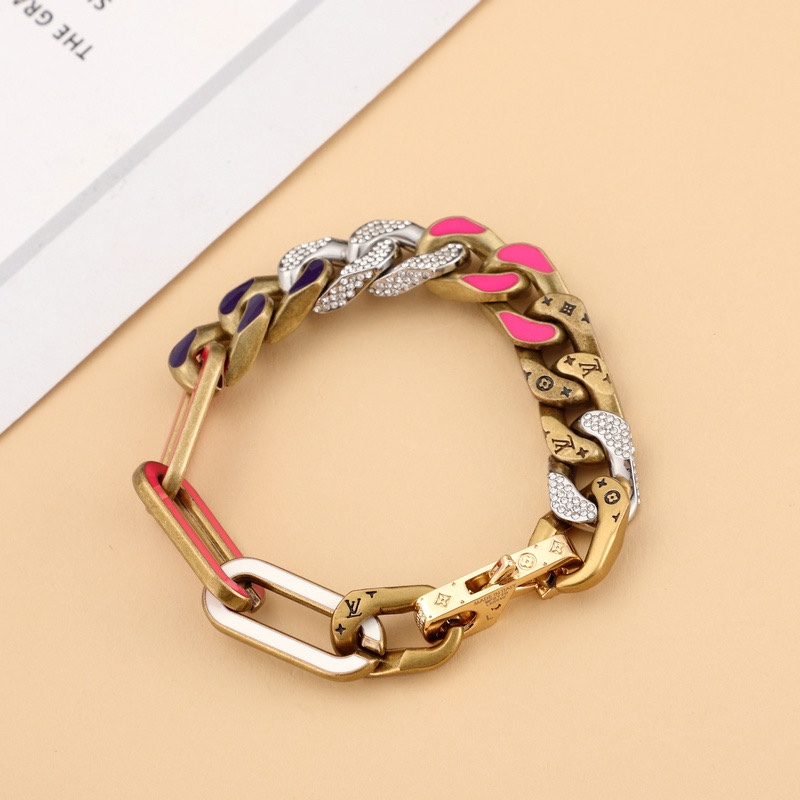 Louis Vuitton LV Mixed Bracelet  21cm   m69464 - DopestKickz