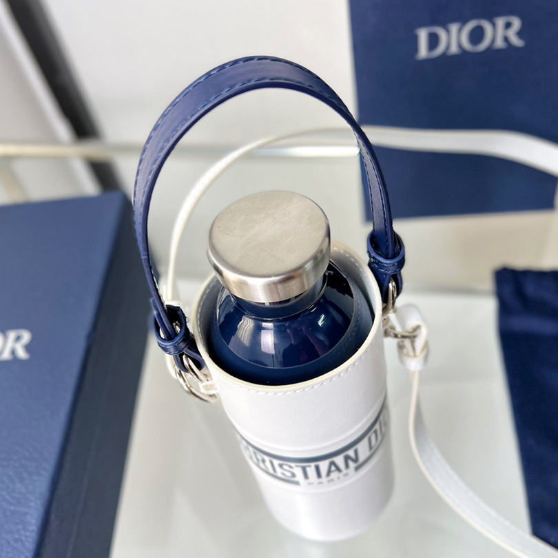 Dior Vibe Bottle Holder White Calfskin - DopestKickz