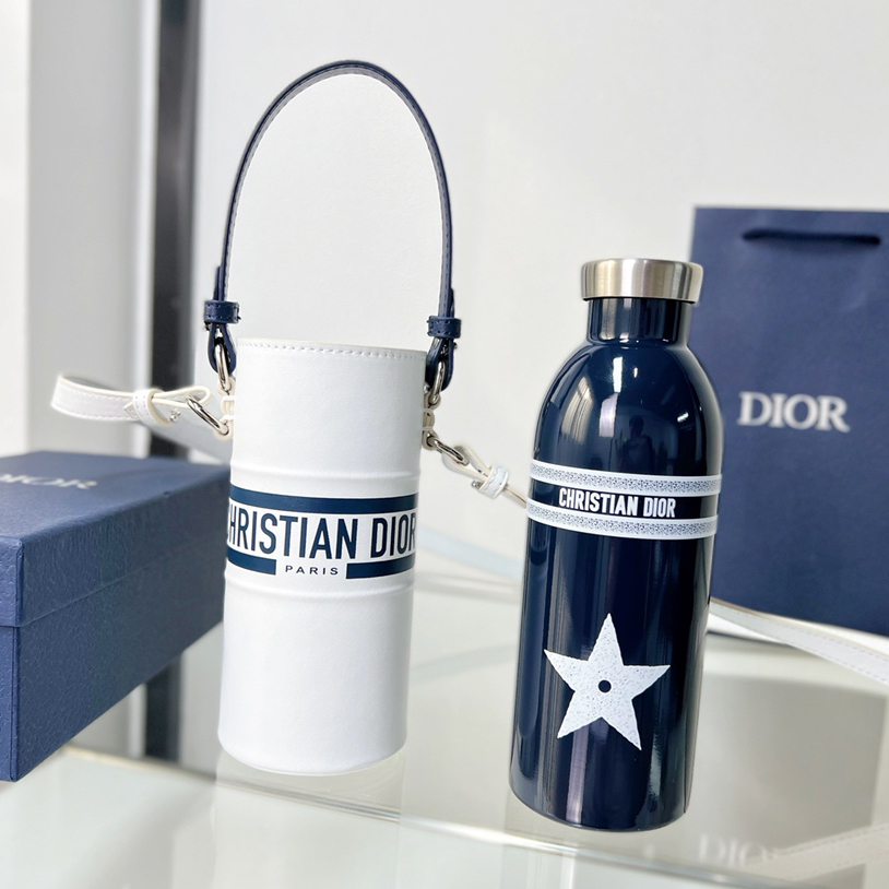 Dior Vibe Bottle Holder White Calfskin - DopestKickz