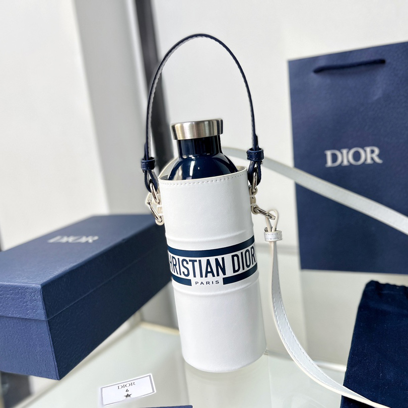 Dior Vibe Bottle Holder White Calfskin - DopestKickz