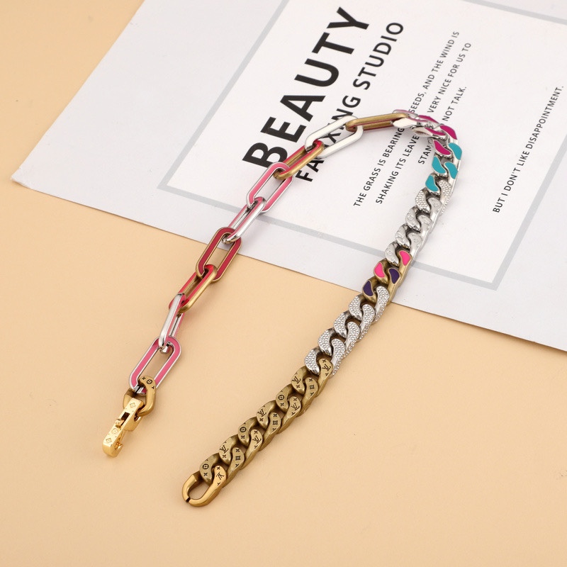 Louis Vuitton LV Mixed Necklace 50cm    - DopestKickz