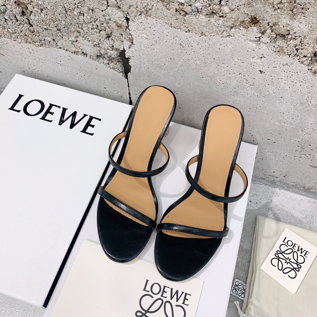 Loewe Broken Egg Sandal In Goatskin - DopestKickz