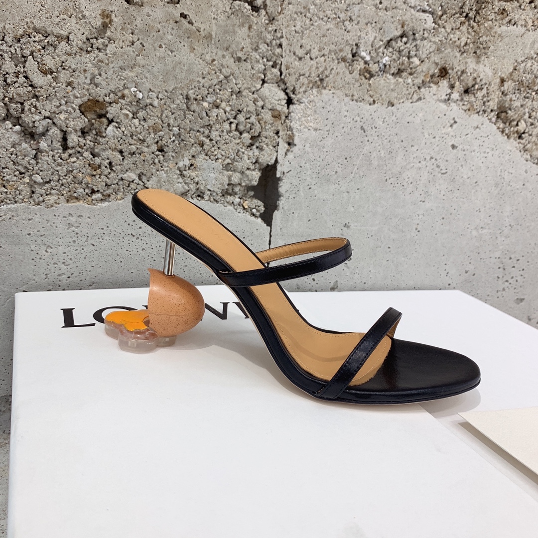 Loewe Broken Egg Sandal In Goatskin - DopestKickz