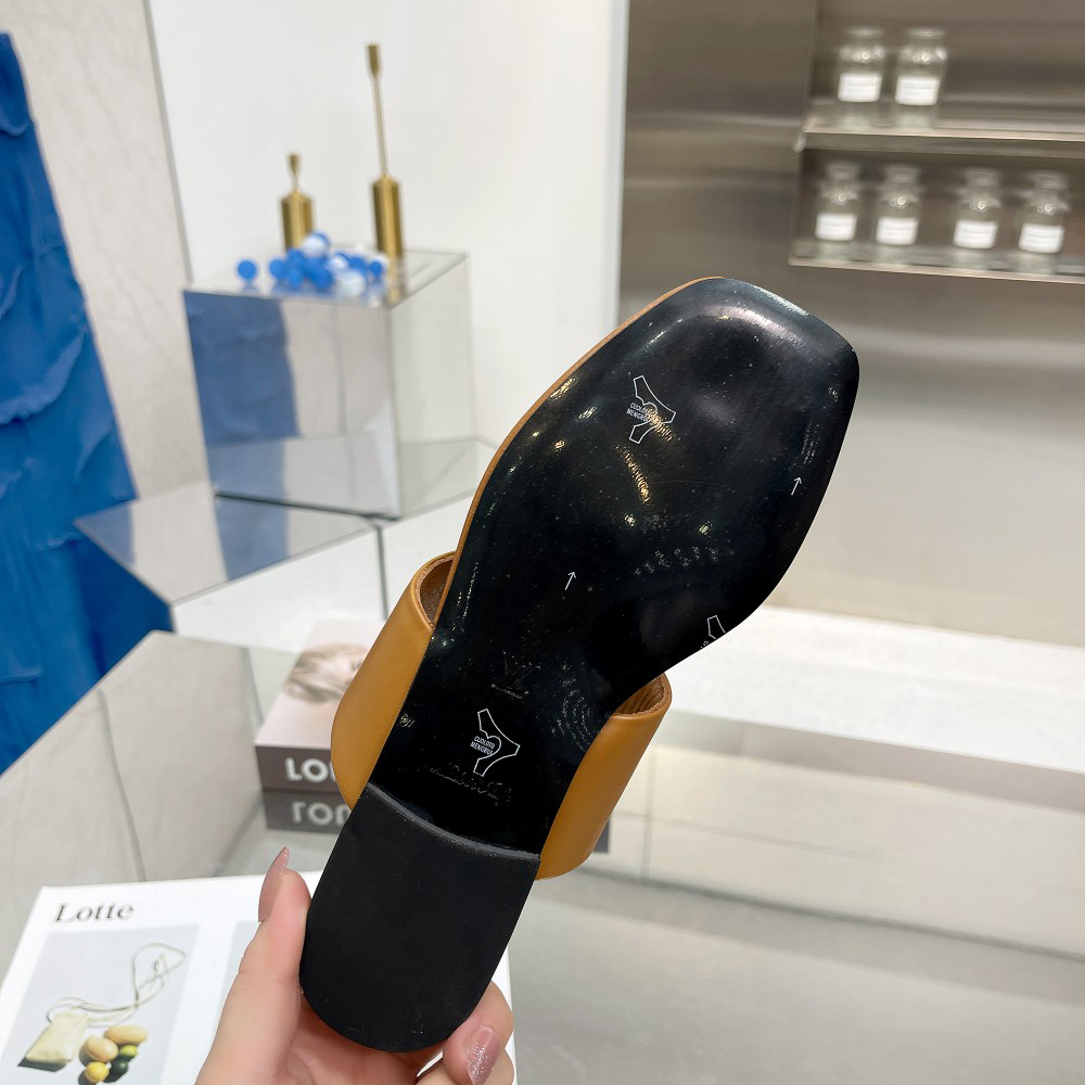 Louis Vuitton Drapy Flat Thong     - DopestKickz