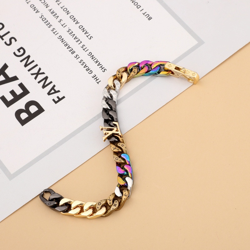 Louis Vuitton LV Chain Links Bracelet  21cm   m69464 - DopestKickz