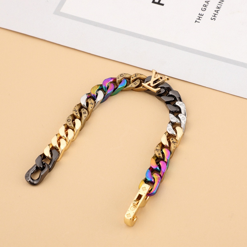 Louis Vuitton LV Chain Links Bracelet  21cm   m69464 - DopestKickz